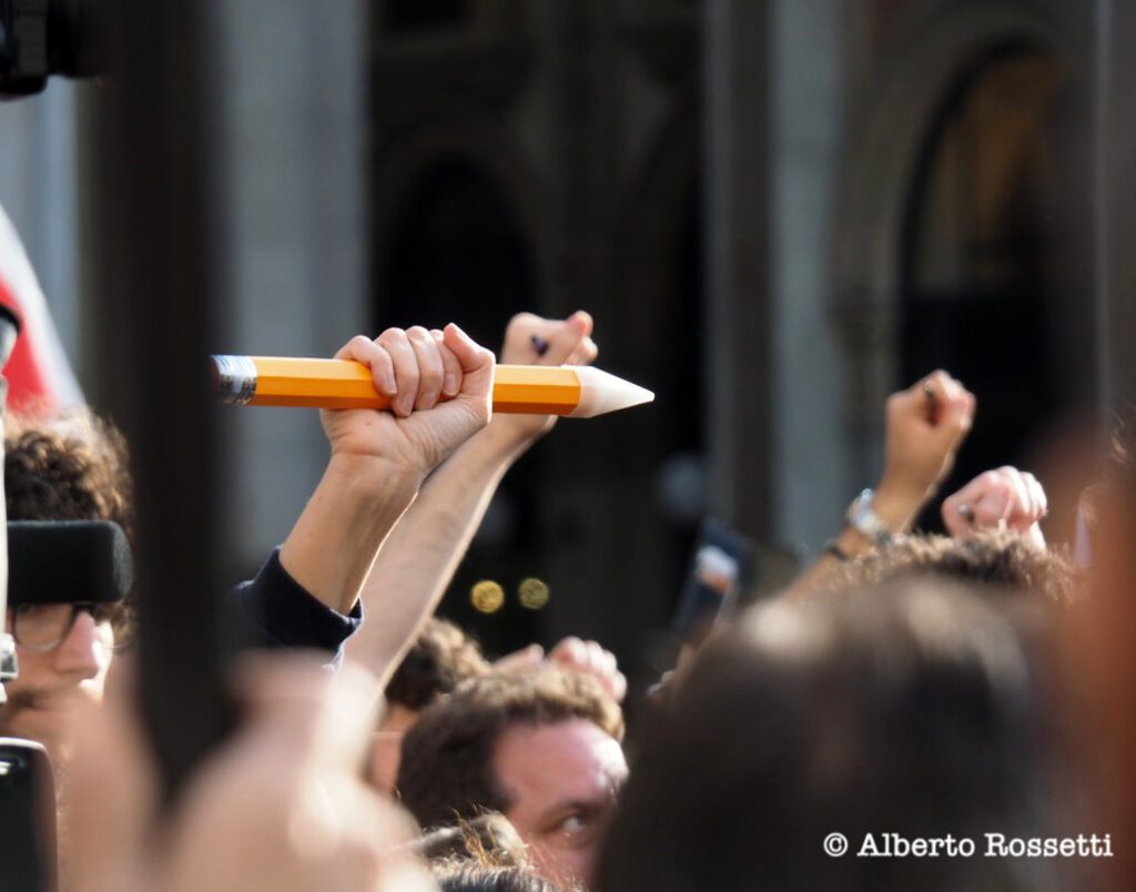 Flash mob - Piazza della Scala