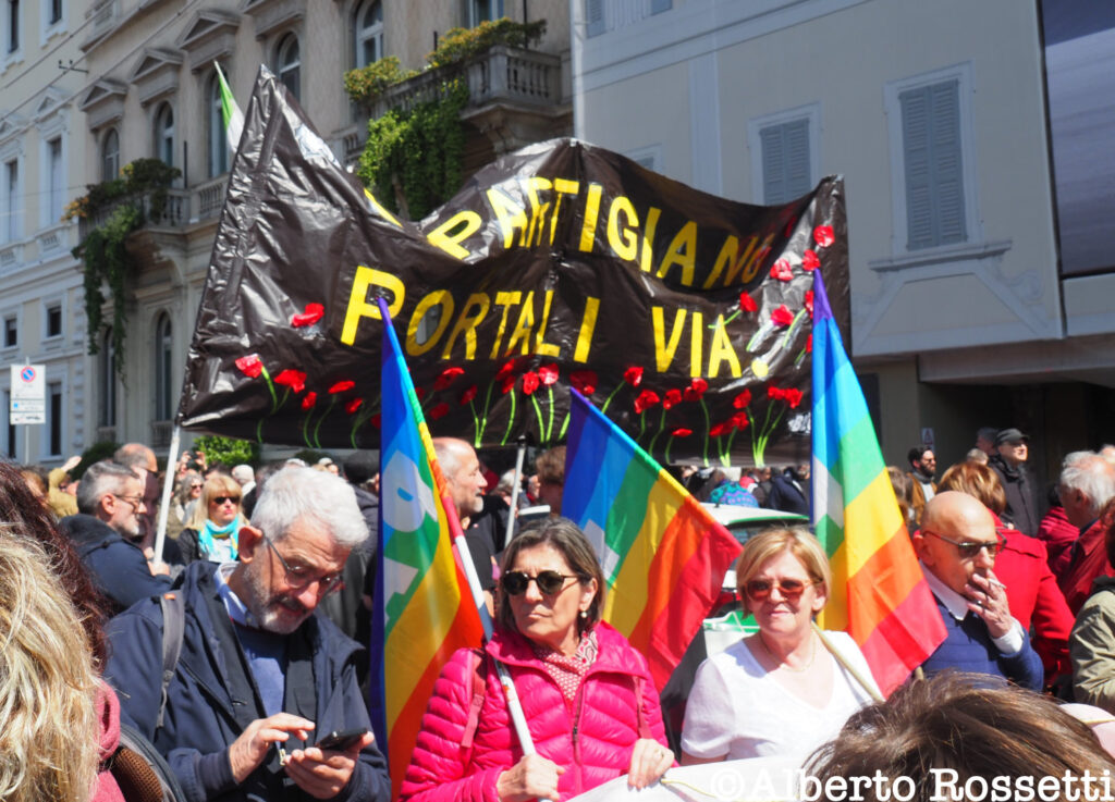 Corso Venezia: corteo